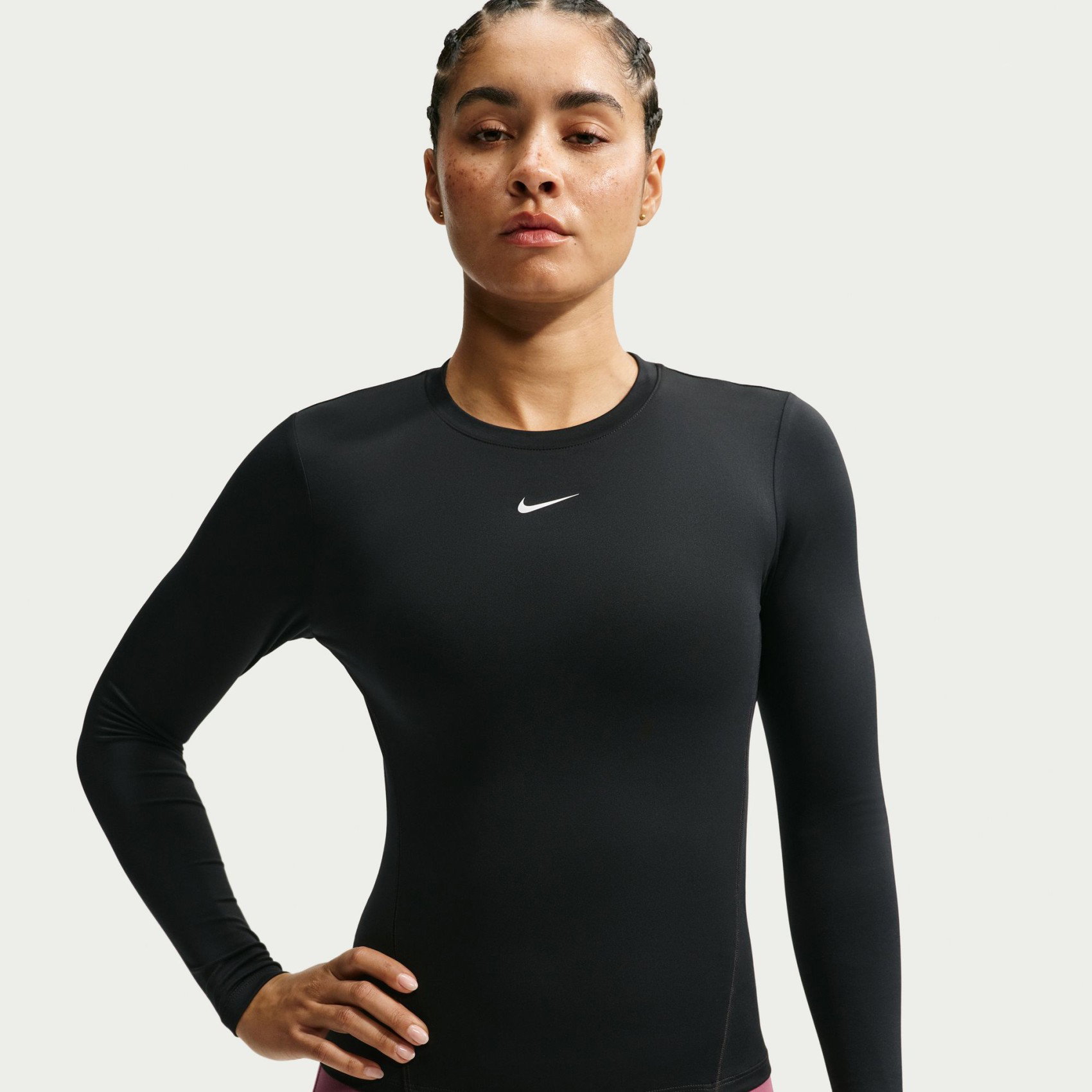 Женский свитшот Nike One Dri-FIT Fitted Ls Top
