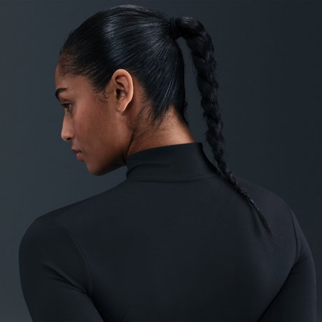NIKE - One Dri-FIT FZ Fitted Jacket Kadın Siyah Sweatshirt (1)