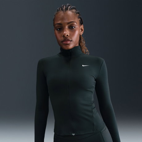 NIKE - One Dri-FIT FZ Fitted Jacket Kadın Yeşil Sweatshirt