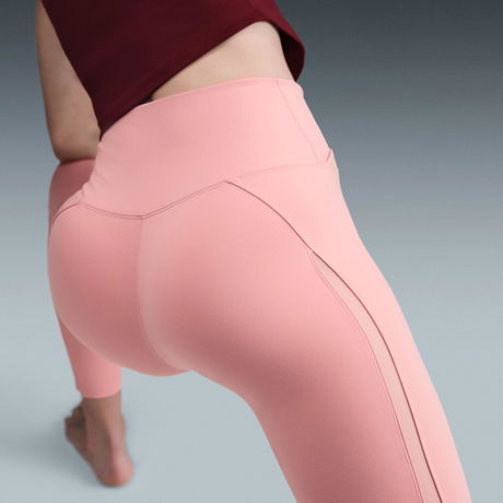 NIKE - One Dri-FIT HR 7/8 Tight Kadın Pembe Tayt (1)
