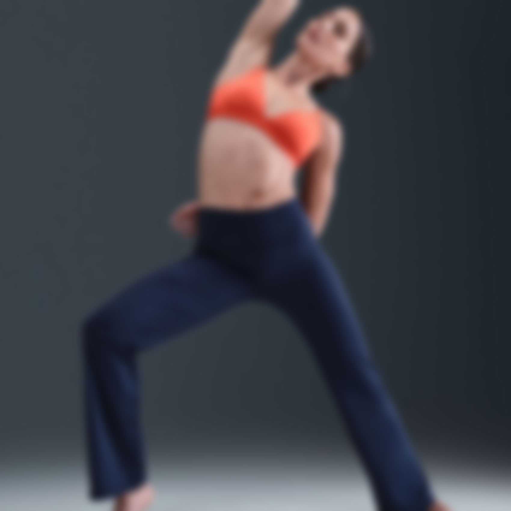 NIKE - One Dri-FIT HR Pant Kadın Lacivert Eşofman Altı