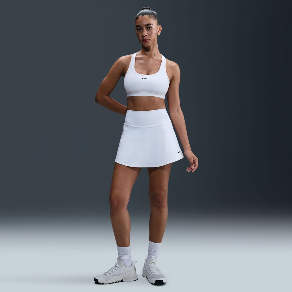 One Dri-FIT HR Skirt Kadın Beyaz Etek