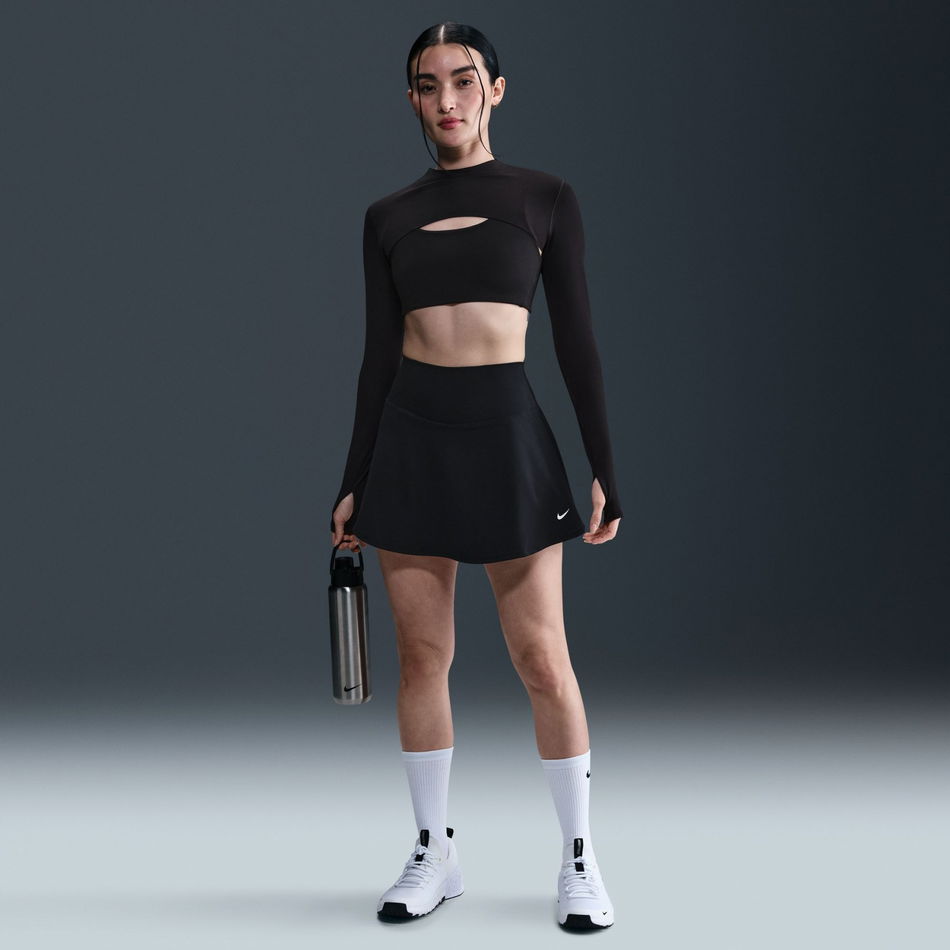 One Dri-FIT HR Skirt Kadın Siyah Etek