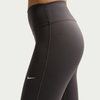 NIKE - One Dri-FIT Hr Tight Flare Kadın Antrasit Eşofman Altı (1)