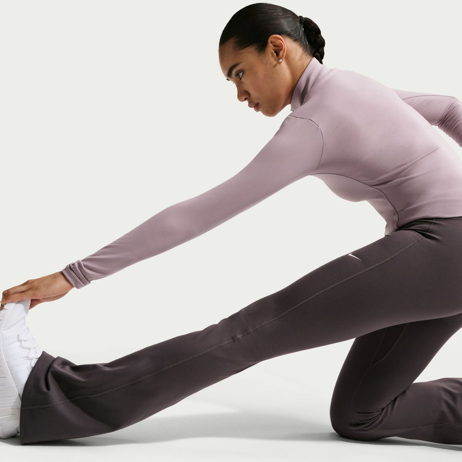 One Dri-FIT Hr Tight Flare Kadın Antrasit Eşofman Altı