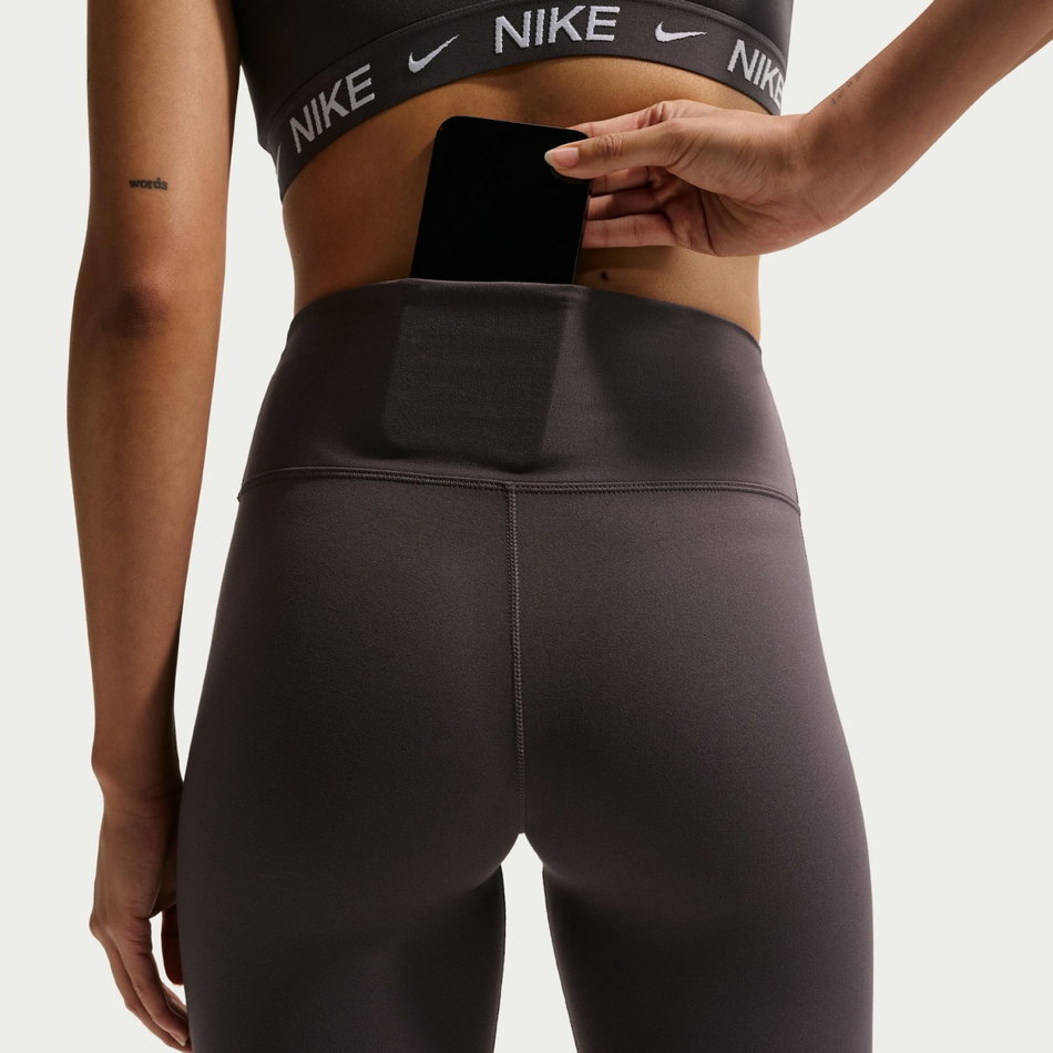 One Dri-FIT Hr Tight Flare Kadın Antrasit Eşofman Altı
