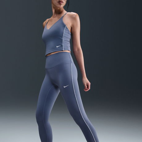 NIKE - One Dri-FIT HR Tight Kadın Mavi Tayt