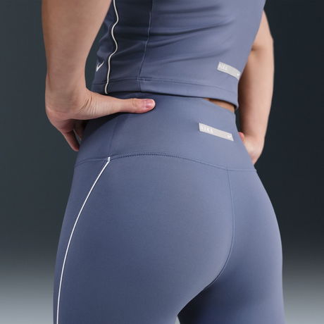 NIKE - One Dri-FIT HR Tight Kadın Mavi Tayt (1)