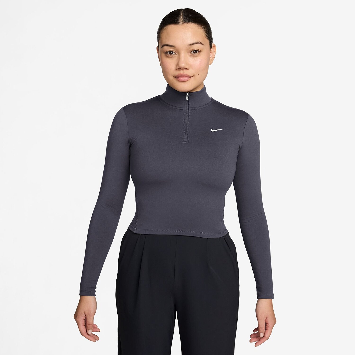 Женский свитшот Nike One Dri-FIT Qz Fitted Midlayer