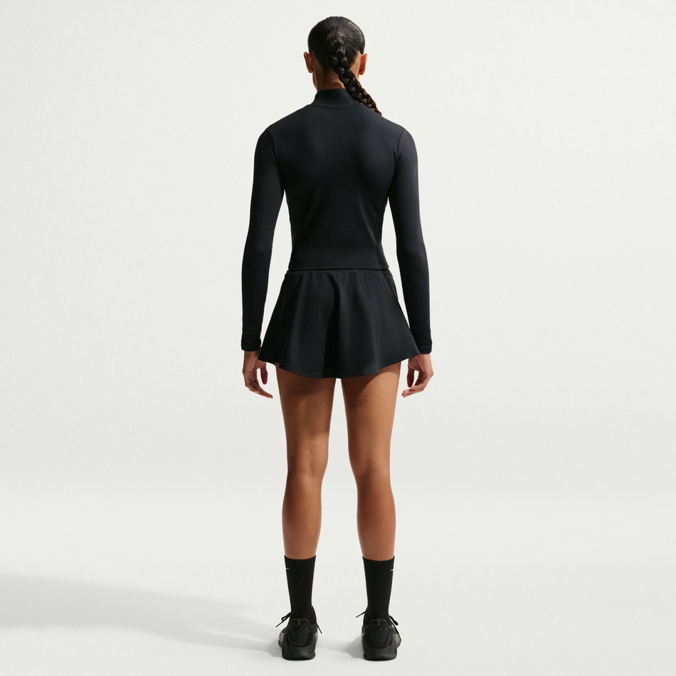 One Dri-FIT QZ Fitted Midlayer Kadın Siyah Sweatshirt