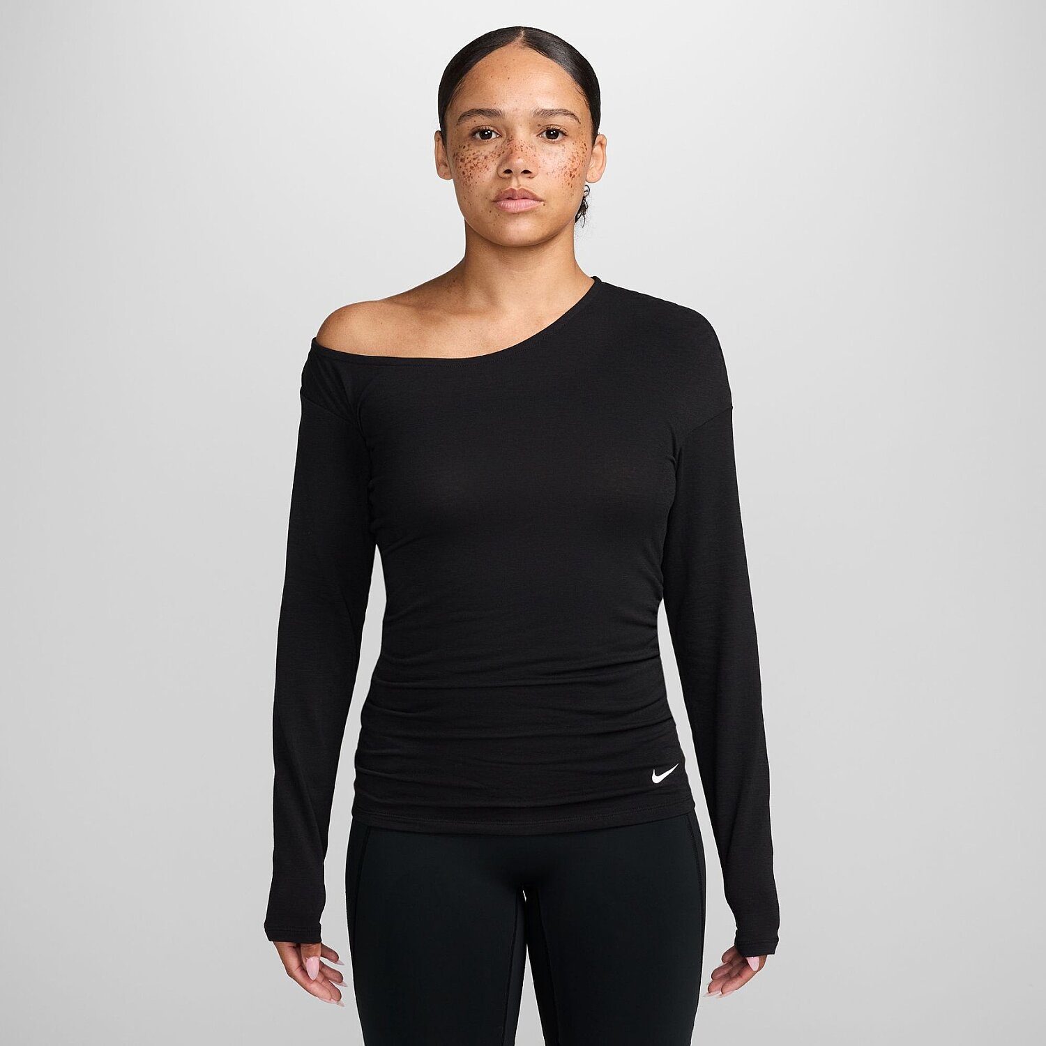 Женский свитшот Nike One Dri-FIT Relaxed Boatneck Qs