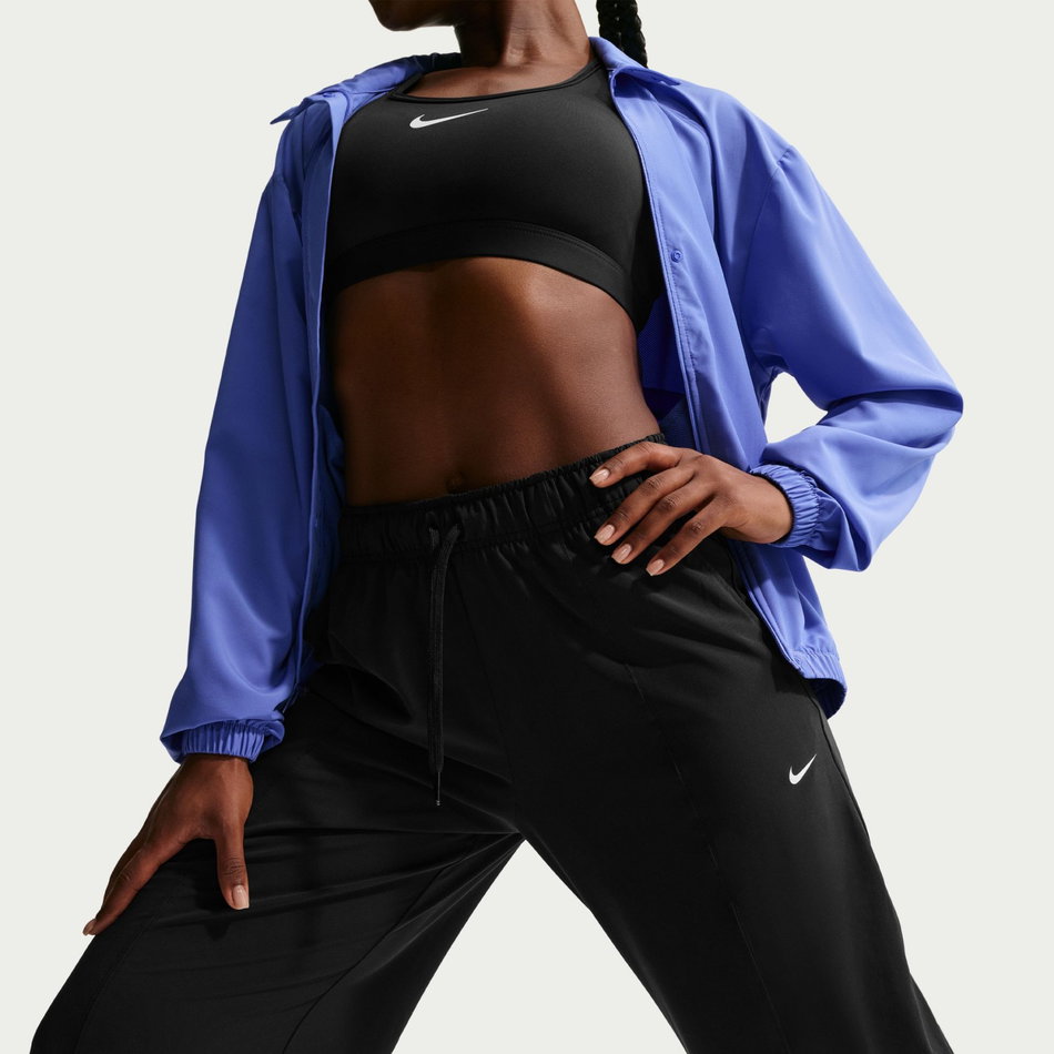 One Dri-FIT Woven Wide Leg Kadın Siyah Eşofman Altı