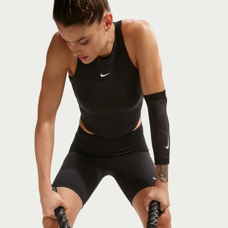 NIKE - One Fitted Dri-FIT Crop Tank Kadın Siyah Atlet