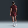 NIKE - One Fitted Dri-FIT Ss Top Kadın Kırmızı Tişört (1)