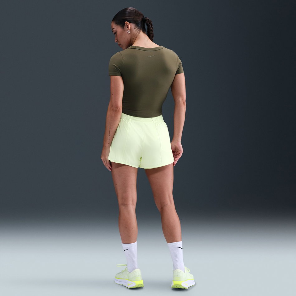 One Fitted Dri-FIT SS Top Kadın Yeşil Tişört