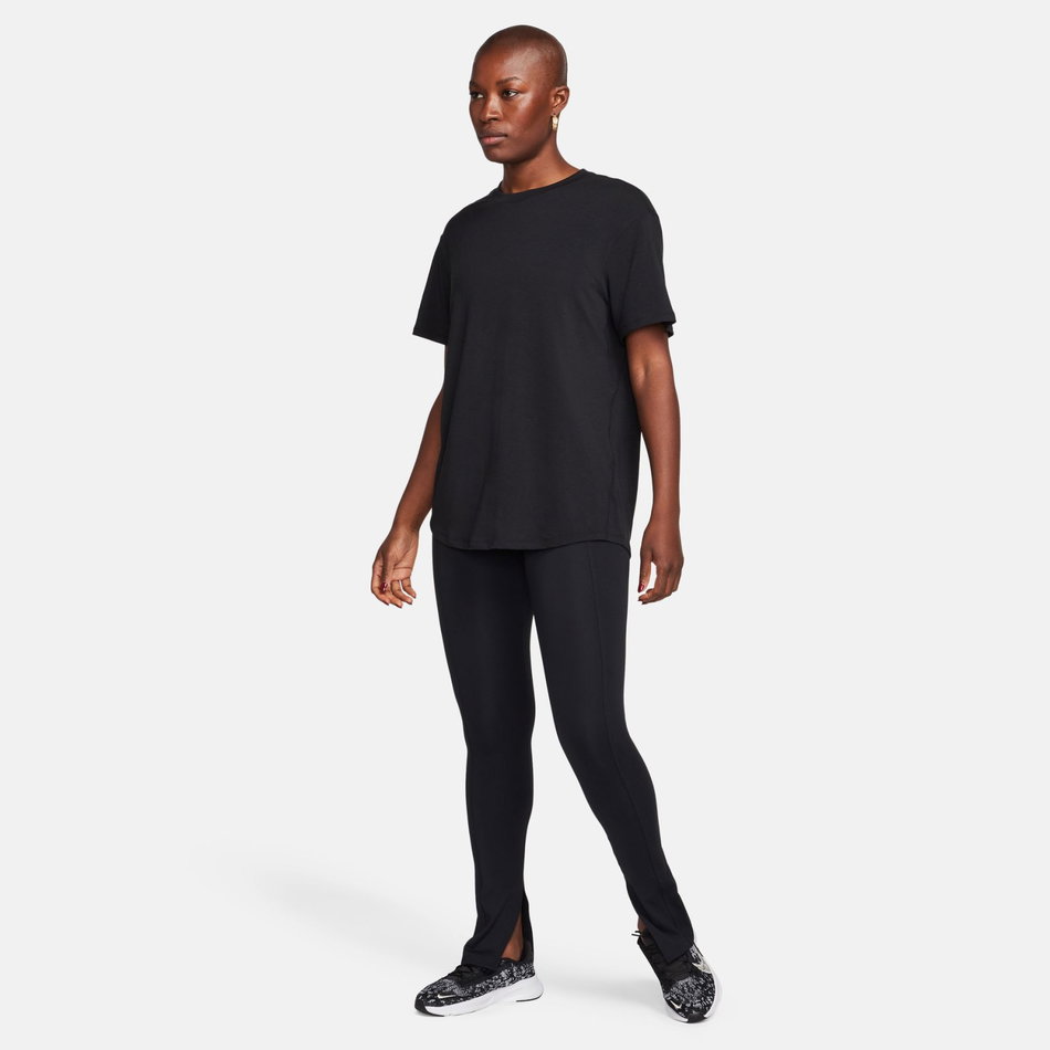 One Relaxed Dri-FIT SS Top Kadın Siyah Tişört