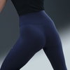 NIKE - One Seamless Front Dri-FIT HR Tight Kadın Lacivert Tayt (1)