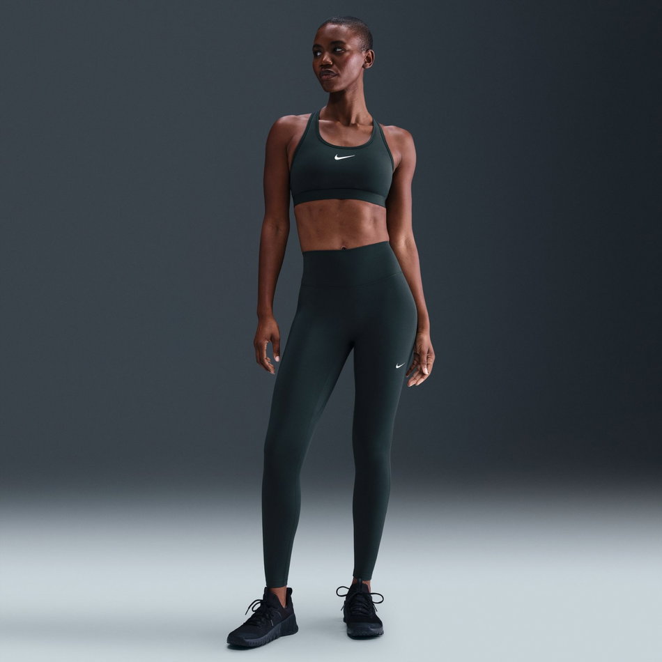 One Seamless Front Dri-FIT HR Tight Kadın Yeşil Tayt