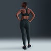 NIKE - One Seamless Front Dri-FIT HR Tight Kadın Yeşil Tayt (1)