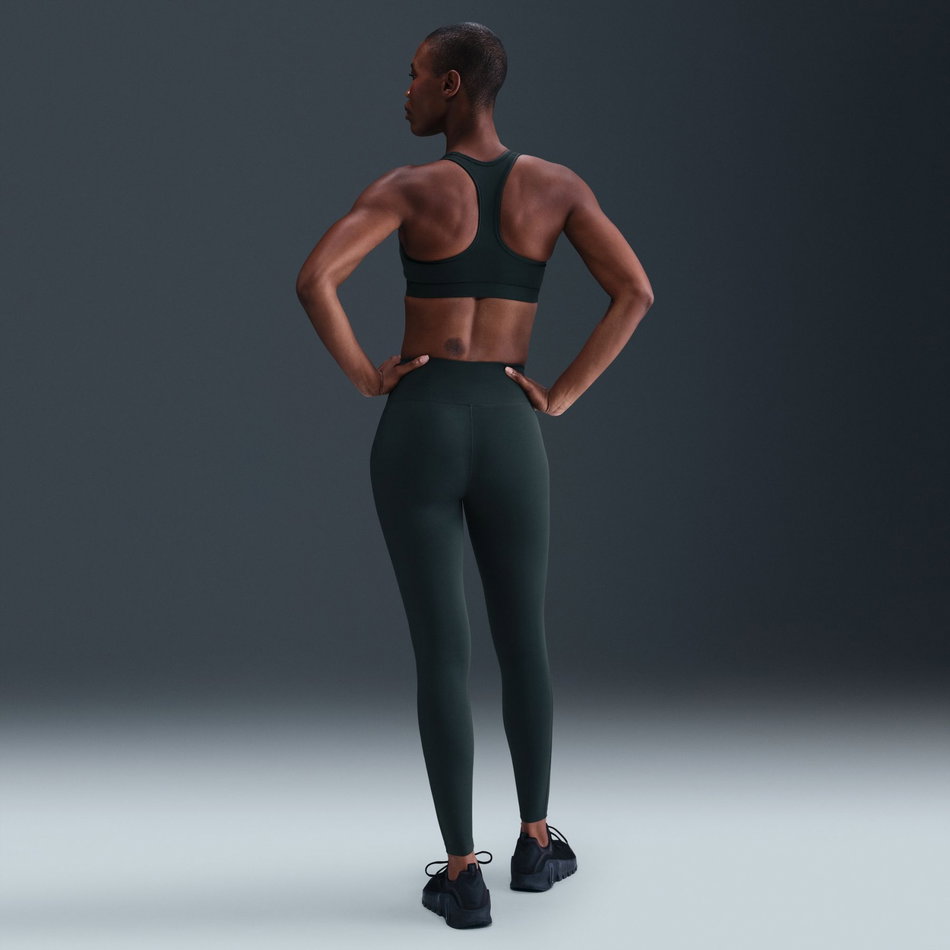 One Seamless Front Dri-FIT HR Tight Kadın Yeşil Tayt