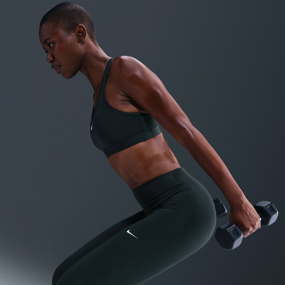 One Seamless Front Dri-FIT HR Tight Kadın Yeşil Tayt