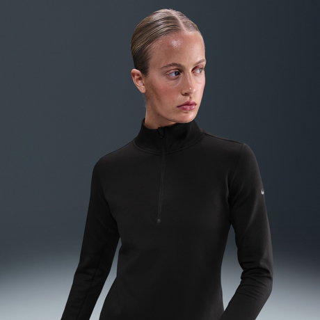 NIKE - One Therma-FIT HZ Midlayer Kadın Siyah Sweatshirt