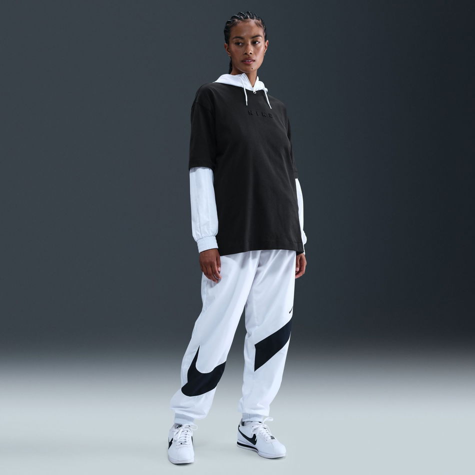 Oversized SS Tee Relax Kadın Siyah Tişört