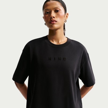 NIKE - Oversized SS Tee Relax Kadın Siyah Tişört