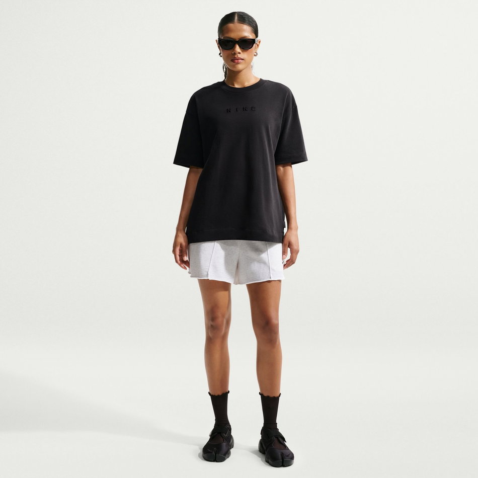 Oversized SS Tee Relax Kadın Siyah Tişört