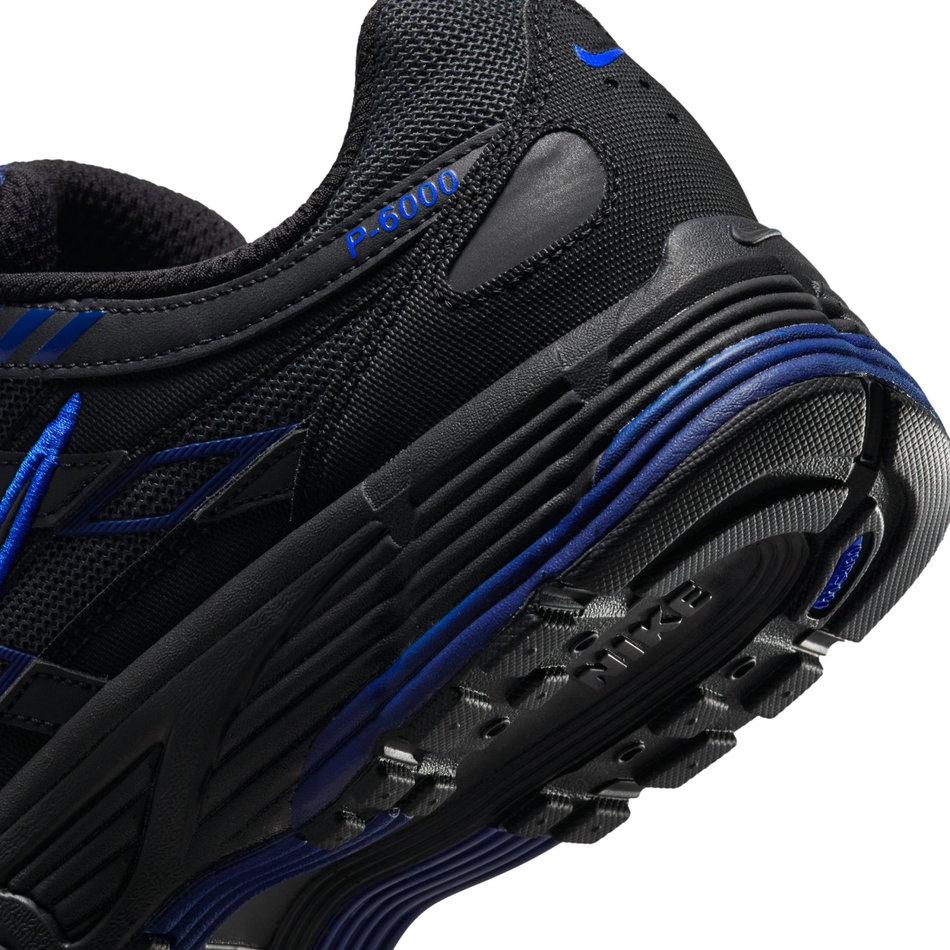 P-6000 Erkek Siyah Sneaker Ayakkabı