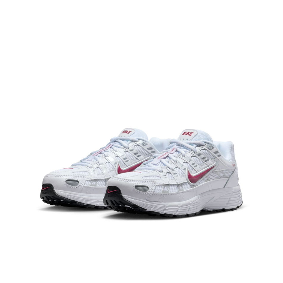 P-6000 Gs Beyaz Sneaker Ayakkabı