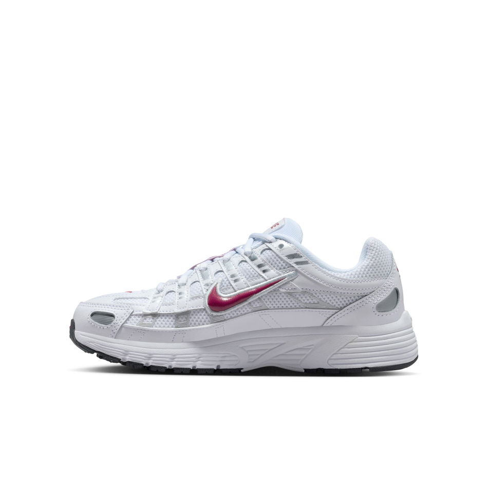 P-6000 Gs Beyaz Sneaker Ayakkabı