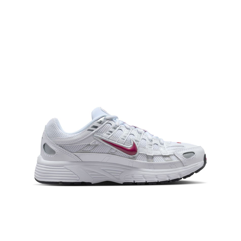 P-6000 Gs Beyaz Sneaker Ayakkabı