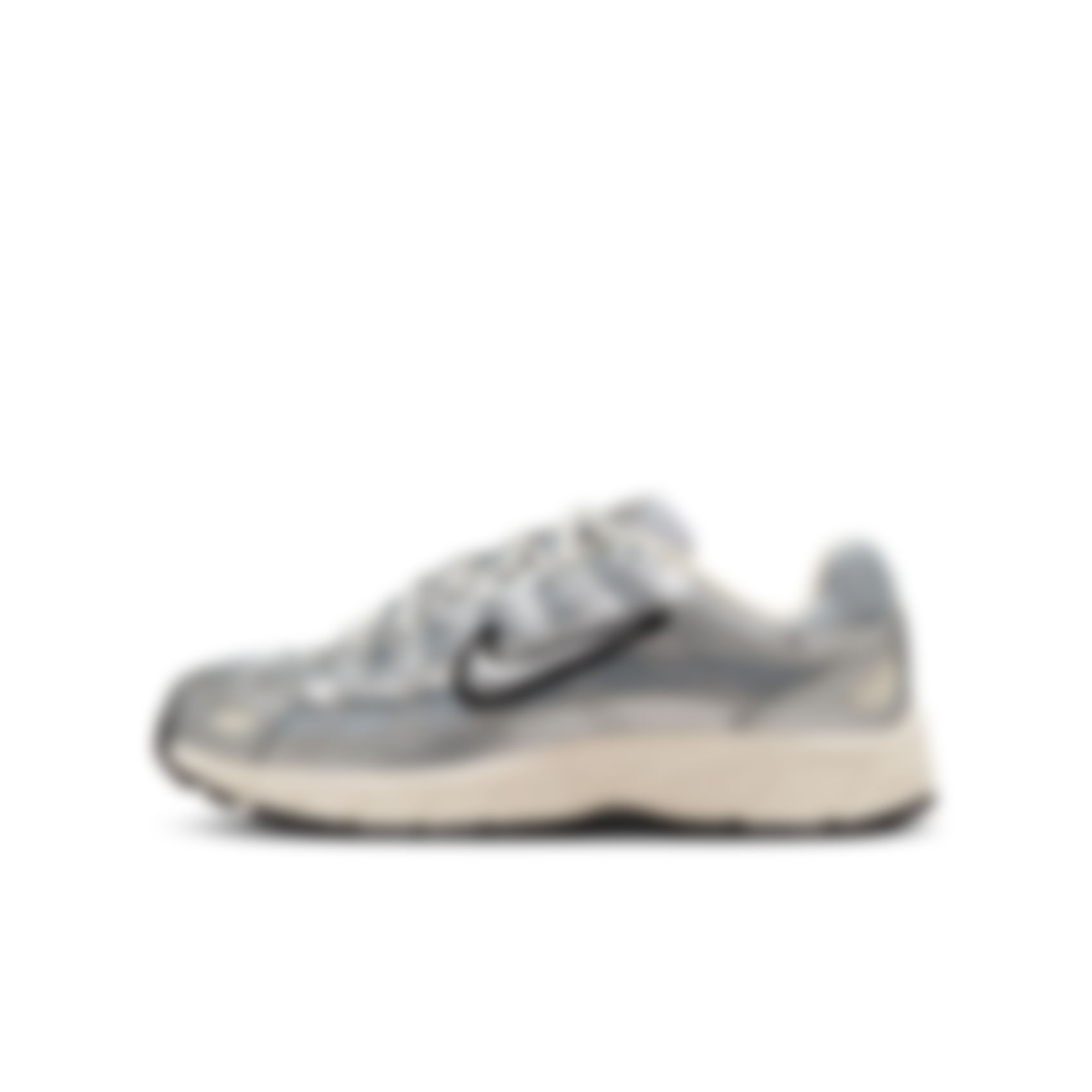 NIKE - P-6000 Gs Metallic Silver Sneaker Ayakkabı