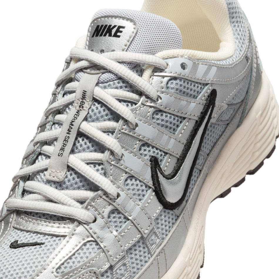 P-6000 Gs Metallic Silver Sneaker Ayakkabı