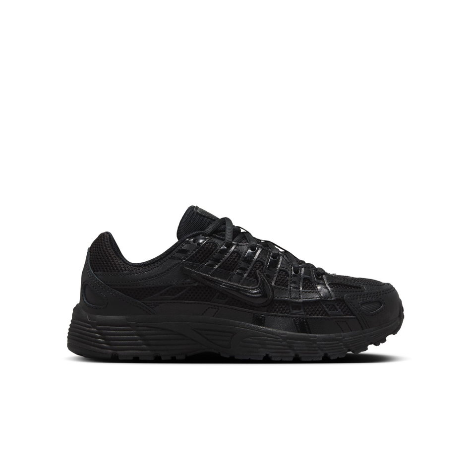 P-6000 Gs Siyah Sneaker Ayakkabı