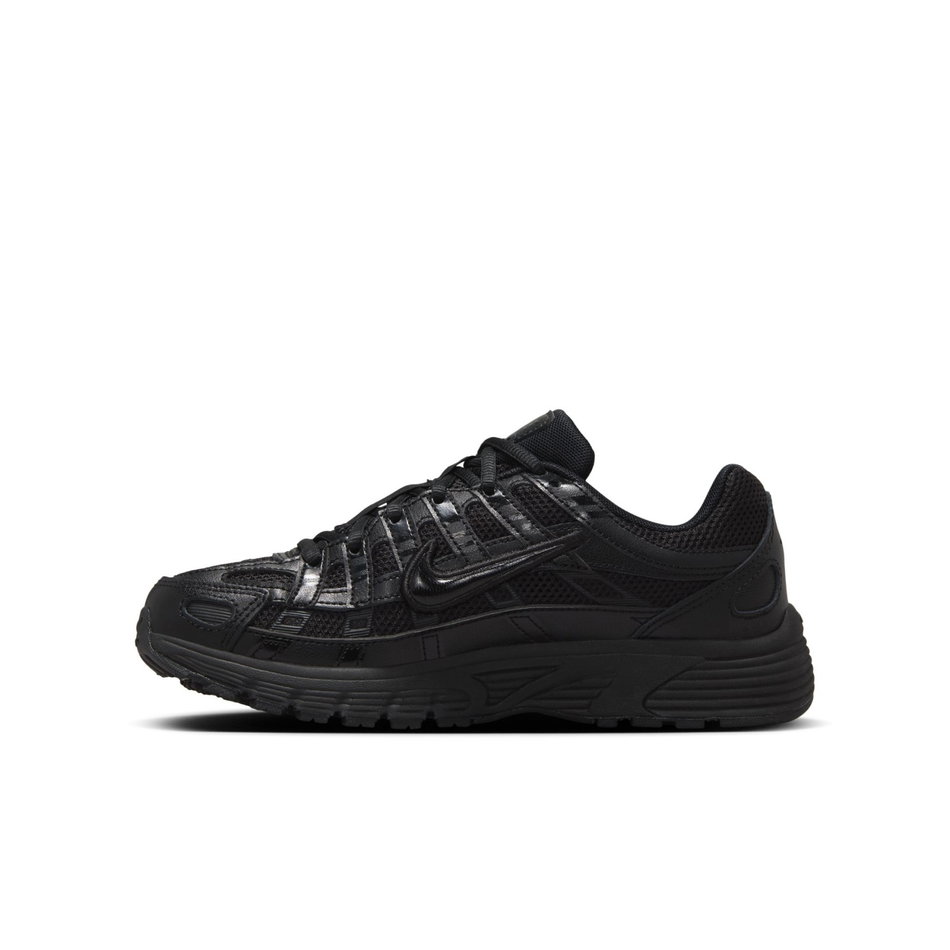 P-6000 Gs Siyah Sneaker Ayakkabı