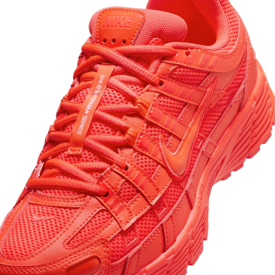 P-6000 Kadın Kırmızı Sneaker Ayakkabı