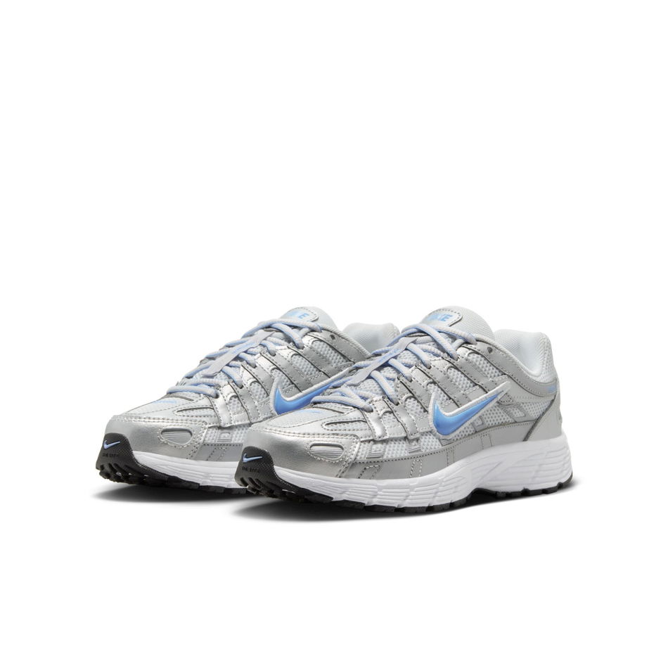 P-6000 Metallic Silver Gs Sneaker Ayakkabı