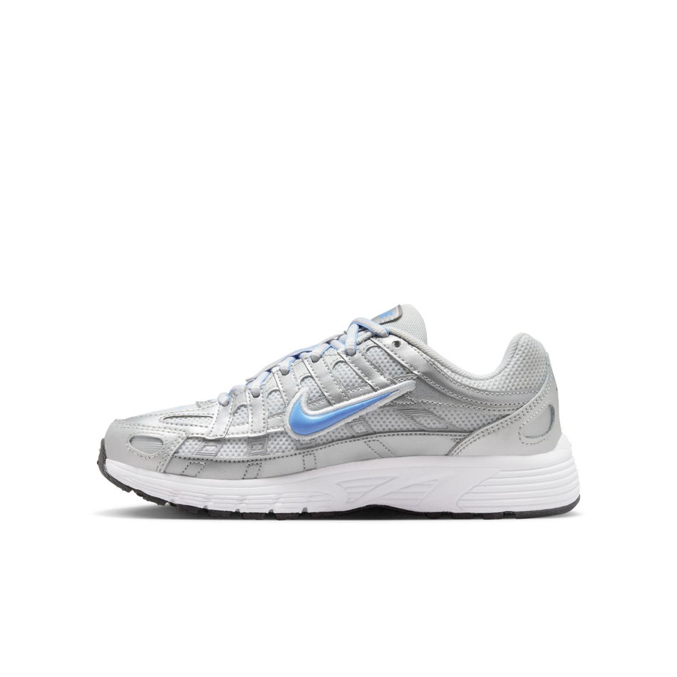 P-6000 Metallic Silver Gs Sneaker Ayakkabı