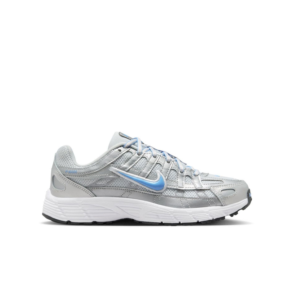P-6000 Metallic Silver Gs Sneaker Ayakkabı