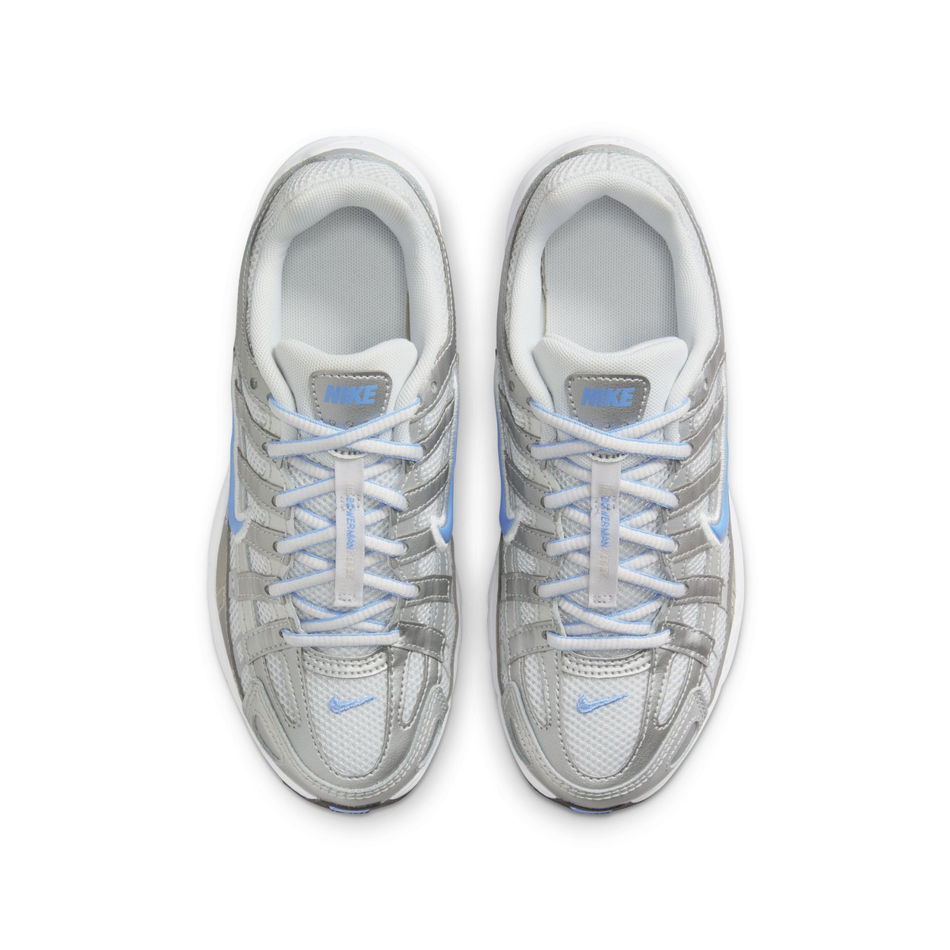 P-6000 Metallic Silver Gs Sneaker Ayakkabı
