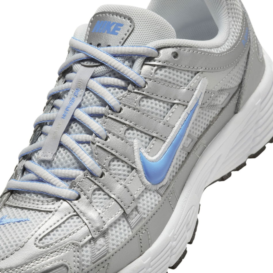 P-6000 Metallic Silver Gs Sneaker Ayakkabı