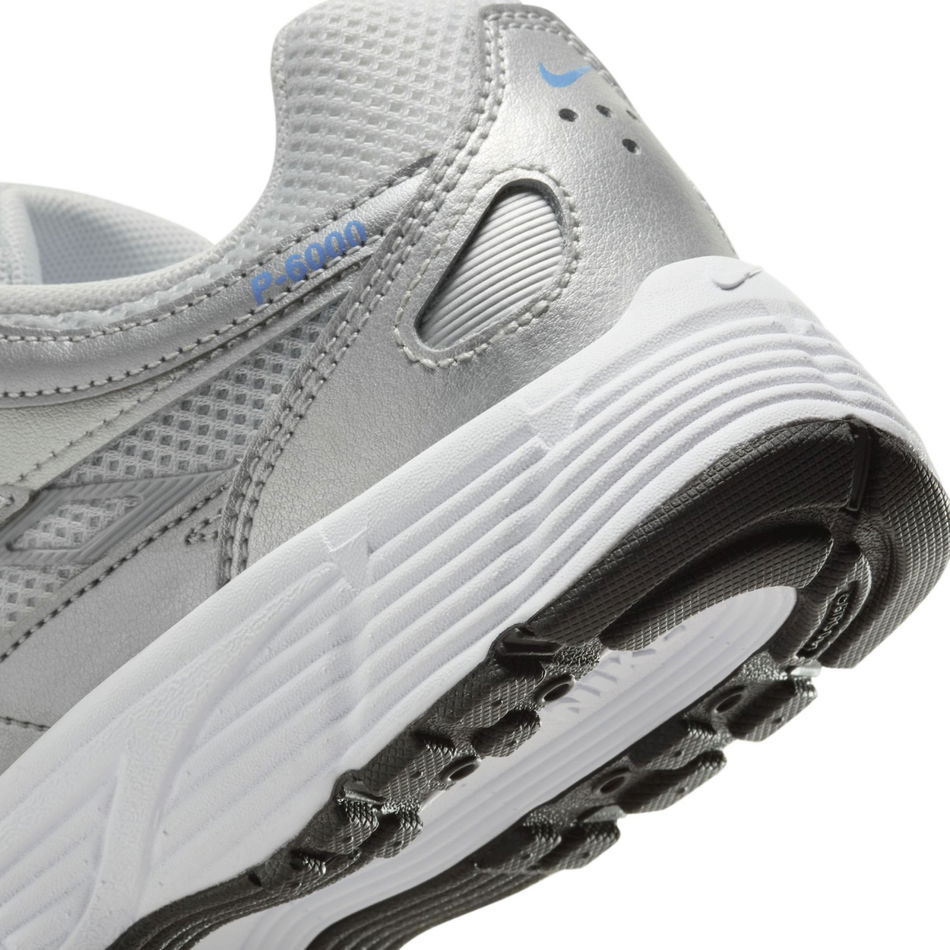P-6000 Metallic Silver Gs Sneaker Ayakkabı