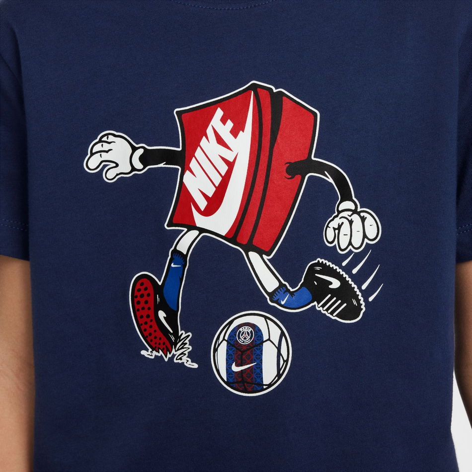 Paris Saint-Germain Box Tee Çocuk Lacivert Tişört