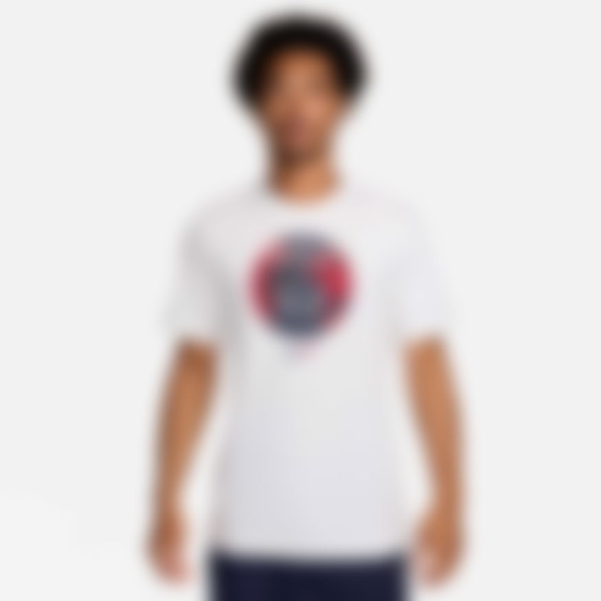 NIKE - Paris Saint Germain Crest Tee Erkek Tişört (1)