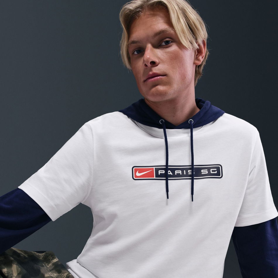 Paris Saint-Germain Orig Tee Erkek Beyaz Tişört