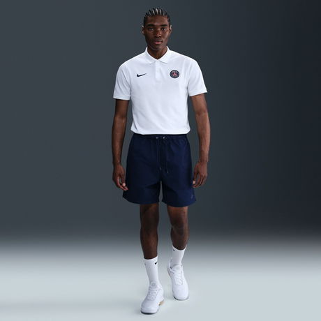 NIKE - Paris Saint-Germain Polo Dri-FIT Erkek Beyaz Tişört