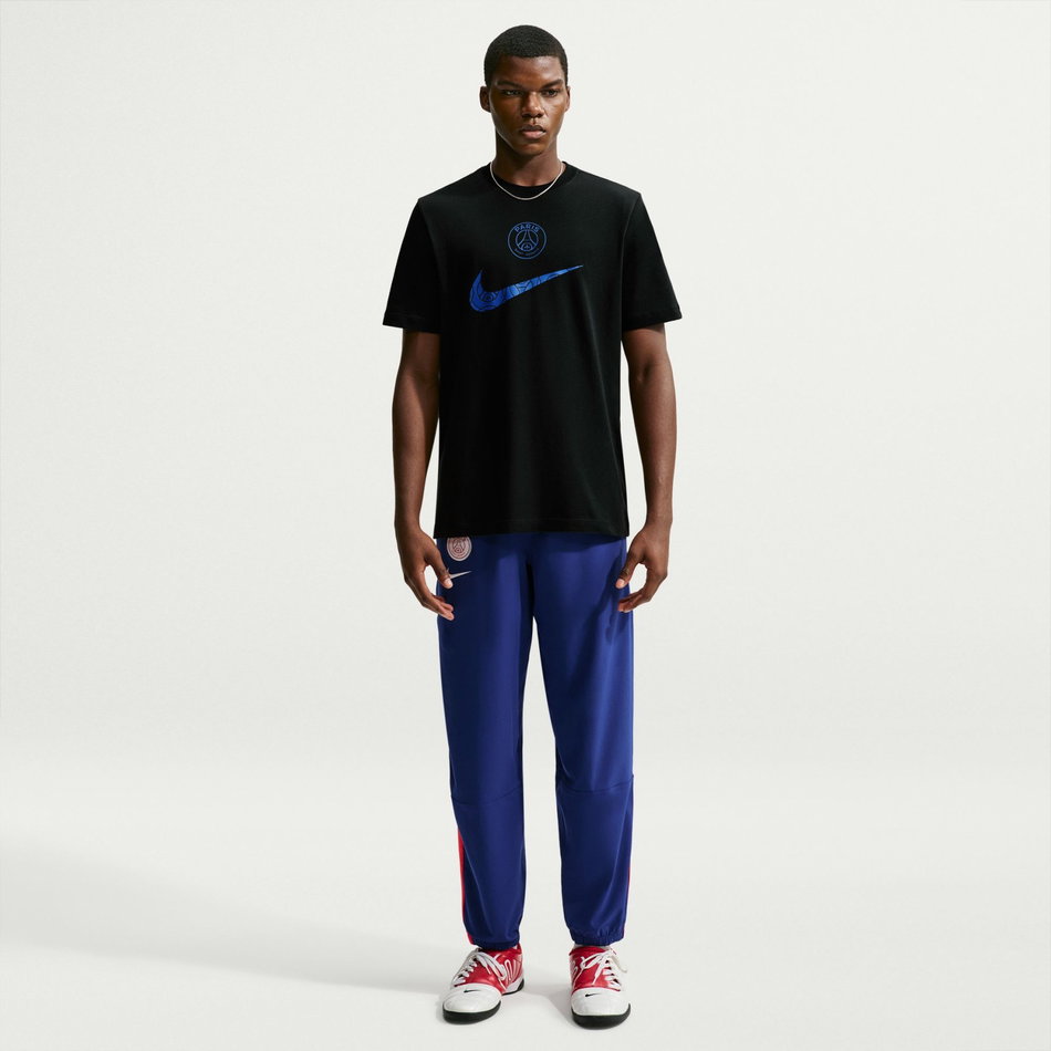 Paris Saint-Germain Psg Swoosh Tee Erkek Siyah Tişört