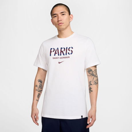 NIKE - Paris Saint-Germain Wordmark Tee Erkek Tişört